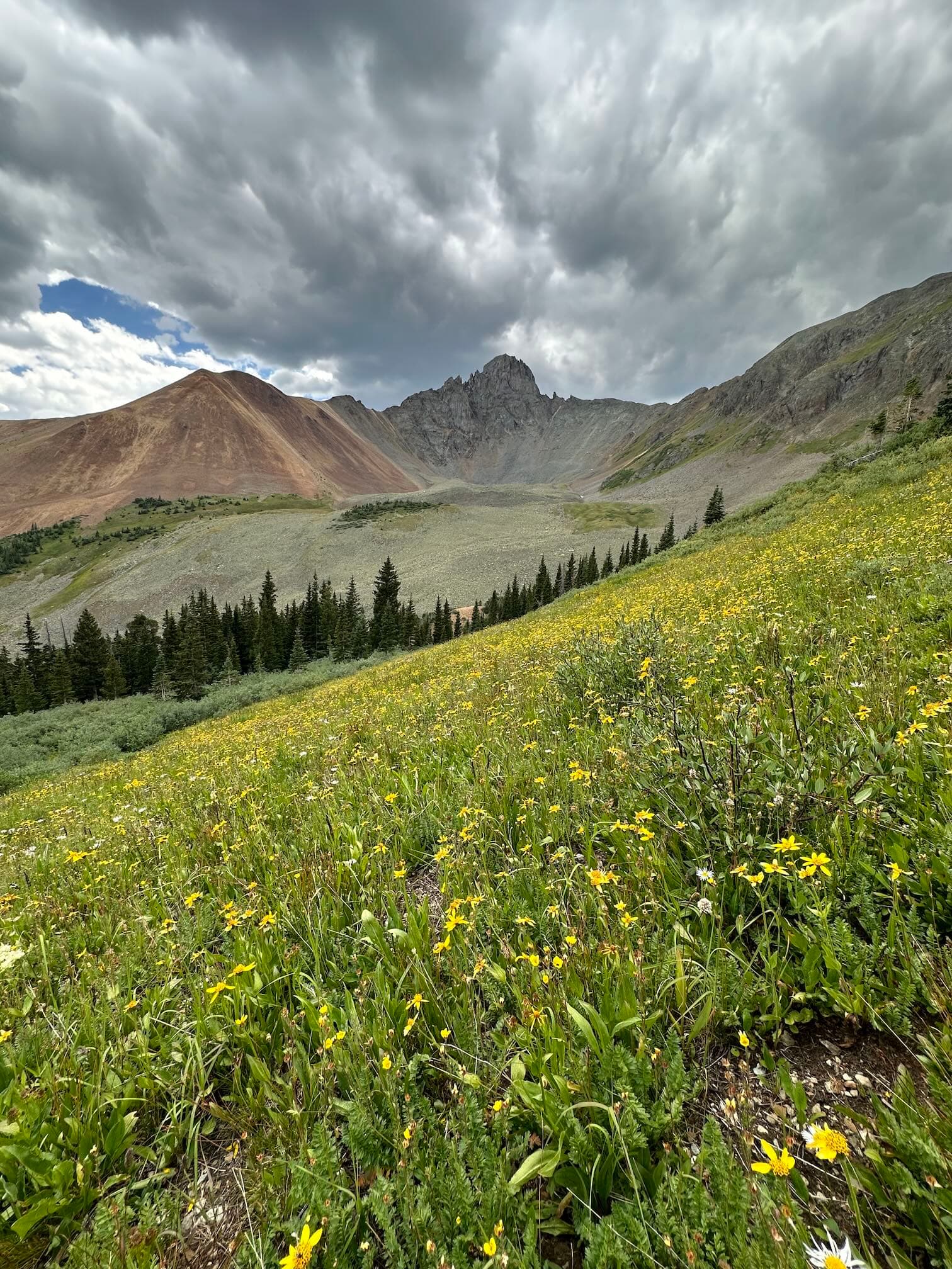 Photo along the route