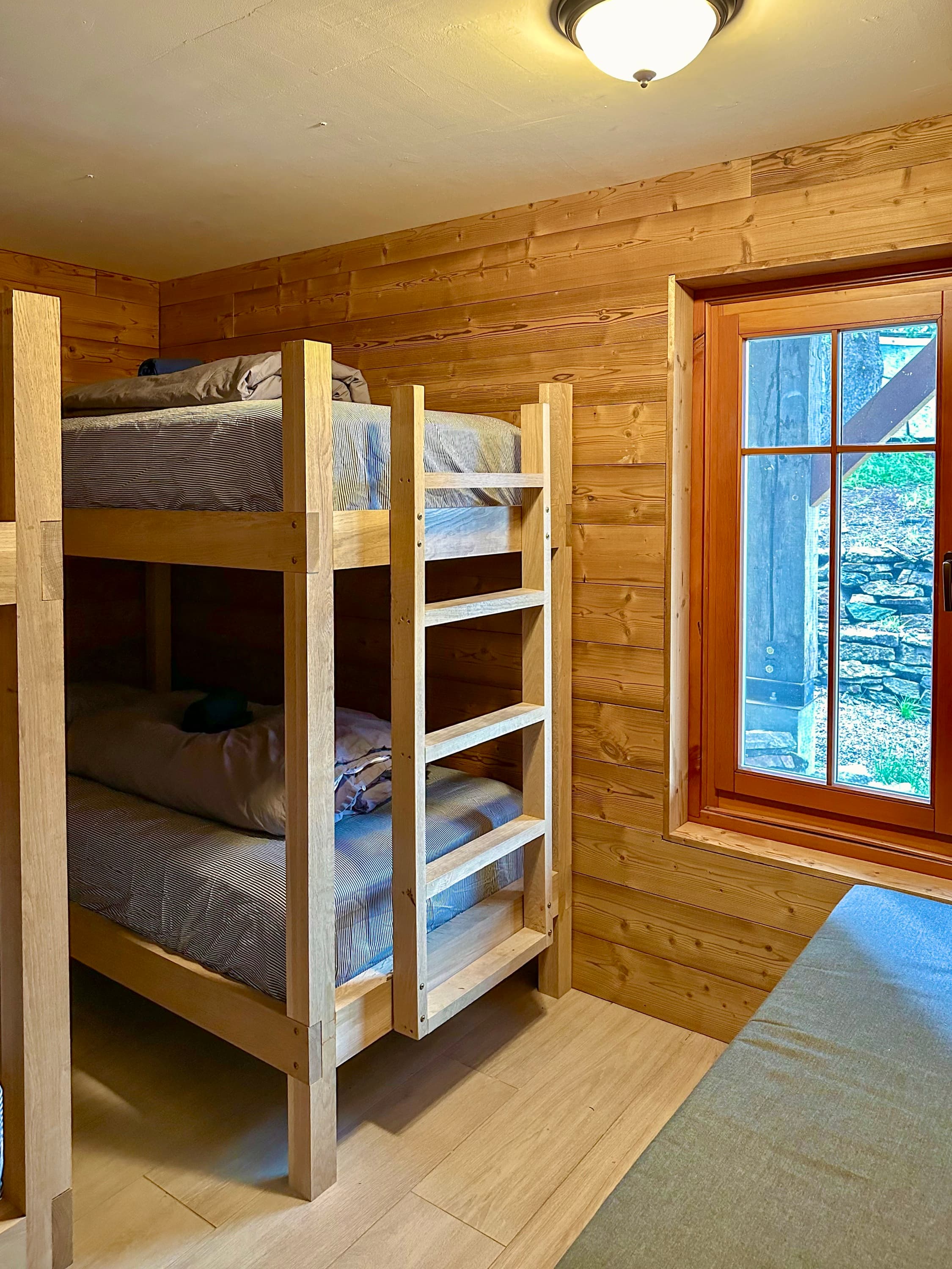 Twin bunks in the 4-person room